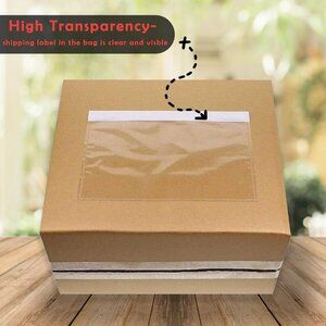 25 Shipping Label Packing List Pouches